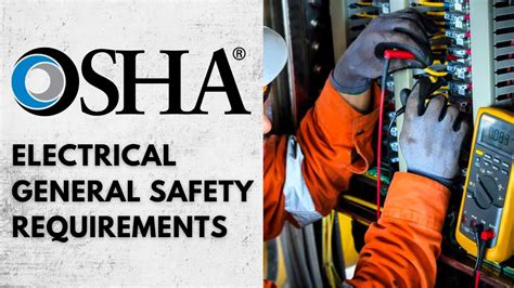 electrical box regulations|osha electrical regulations.